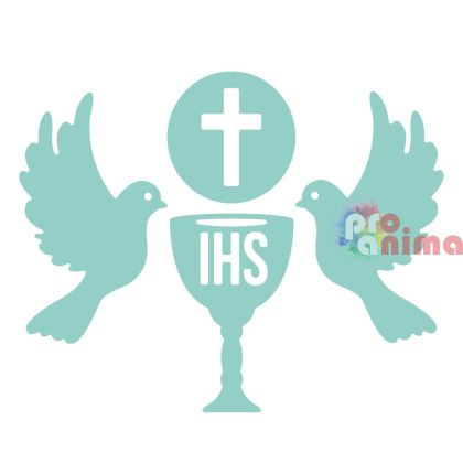 Шаблони за изрязване и релеф DP Craft, кръщене, 4 бр.