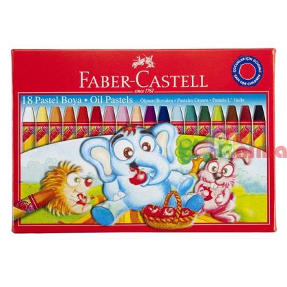 Маслени пастели Faber-Castell 18 цвята