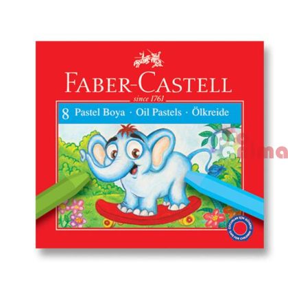 Маслени пастели 8 цвята Faber- Castell