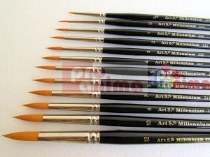 Четки за рисуване Millennium 211, объл връх, синтетика