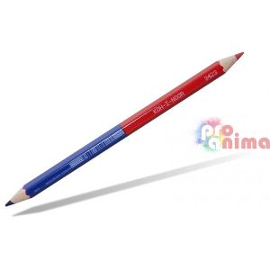 Двуцветен молив син и червен Koh-I-Noor JUMBO