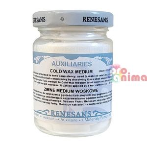 Медиум студен восък за маслени бои Renesans 125 ml