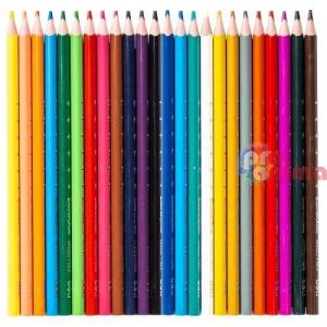 цветни моливи за училище 24 цвята