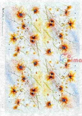 Декупажна хартия оризова KALit A4 Текстурна 25