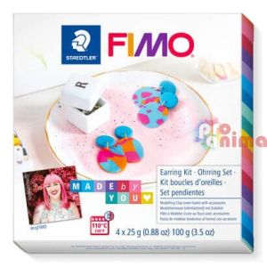 Креативен комплект FIMO Soft Обеци 2