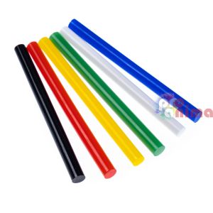 Силиконови пръчки ∅7 mm пакет 6 бр. матови цветове