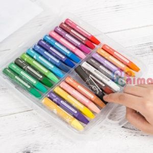 маслени пастели за рисуване и оцветяване 24 цвята