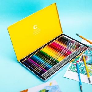 Цветни моливи Deli Color Emotion 36 цвята метална кутия