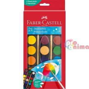 Акварелни бои Faber-Castell 21 цвята