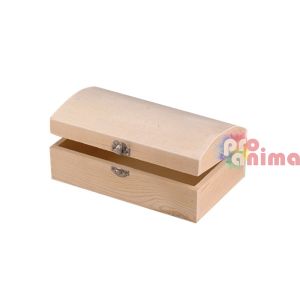 Дървена кутия с капак 19 x 11 x 7.5 cm Сандъче