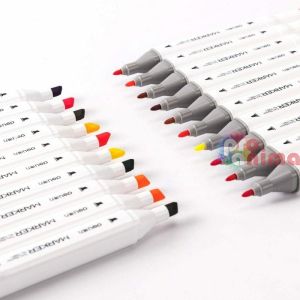 Комплект алкохолни маркери Sketch Deli 48 цвята Двувърхи