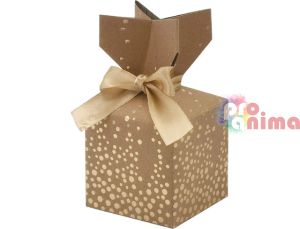 Комплект подаръчна кутия от крафт картон, 2 бр.