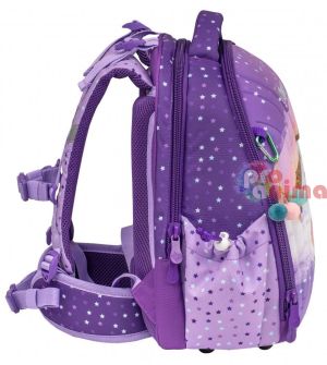 Раница за училище за момиче- Belmil, три отделения, с еднорог