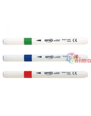 Комплект акрилни маркери Spree Art Soft Brush, 48 цвята