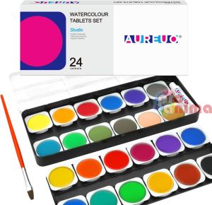 Комплект акварелни бои Phoenix Aureuo 24 цвята