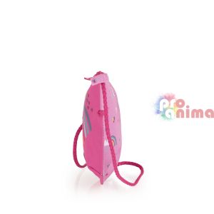 Розова чантичка за през рамо за момиче Gabol Rainbow