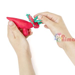 Детски комплект с полимерна глина Fimo Kids, динозаври