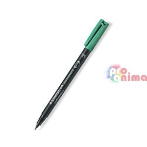 перманентен маркер Staedtler Lumocolor S, зелен