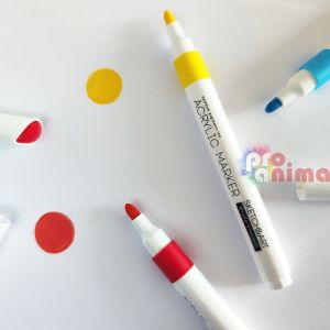 Акрилни маркери Bruno Visconti, 6 цвята