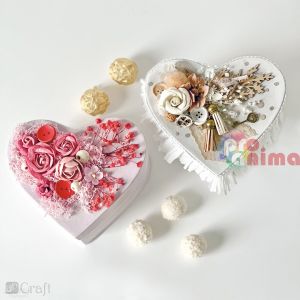 Дървени мъниста DP Craft, в различни форми, 50 g, натурален цвят