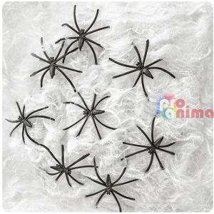 Комплект паяци с мрежа, за декорация, DP Craft