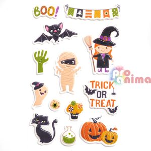 Стикери Хелоуин, 13 бр.