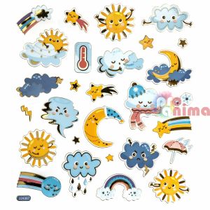 Стикери DP Craft, Времето, 28 бр.