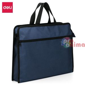 Чанта за документи Deli, тъмносиня