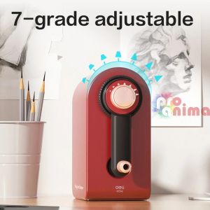 Острилка Deli, механична, със 7 степени на подостряне