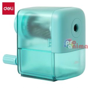 Механична острилка Deli EH2, тюркоаз
