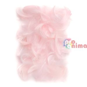 Пера за декорация пухкави 5-12cm 10 гр Розови