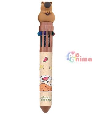 Химикалка с капибара, 10 цвята