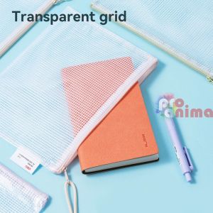 Папка с цип Deli, формат A5, РVC 230 mic и текстил