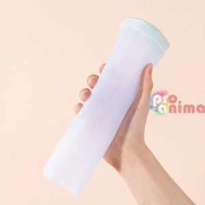 Папка с цип Deli, формат A4, мрежа от полиестер, 330 mic