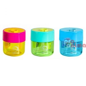 Острилка Deli, двойна, с контейнер