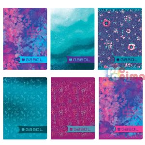 Тетрадка Gabol, каре, А4, 80 листа, за момиче