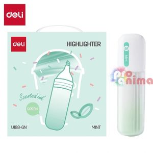 Текст маркер с аромат на мента, светлозелен