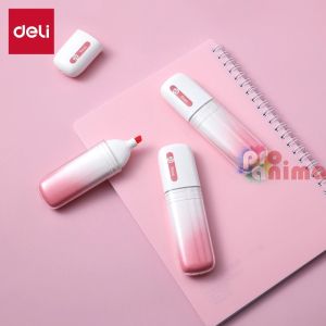 Текст маркер Deli с аромат на роза, розов