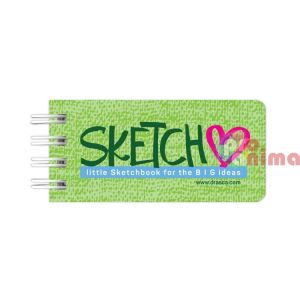 Джобен скицник Drasca Little sketchbook for the Big Ideas, 90 g/m2, N292