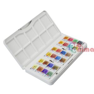 Акварелни бои Санкт Петербург, 24 цвята, пластмасова опаковка