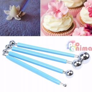 Инструменти с накрайници метални топчета, 4 бр.