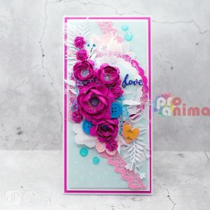 Дървени фифурки послания, 45 бр.