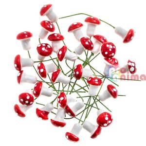 Гъби с телчета- декоративни фигурки, 30 бр.