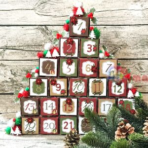 100 бр. помпони в коледни цветове, с металик ефект