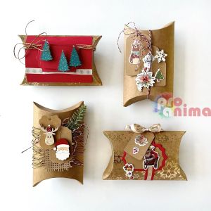 Шаблон за изрязване и релеф (щанца) Етикети (тагове), 3 бр.