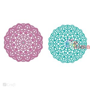 Шаблон за изрязване и релеф (щанца) Салфетка, 10 cm x 10 cm