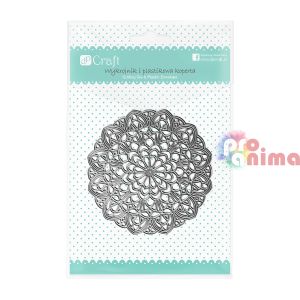 Шаблон за изрязване и релеф (щанца) Салфетка, 10 cm x 10 cm