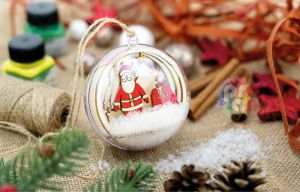 Комплект дървени фигурки Зимна забава