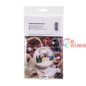 Фигурки за прозрачни топки, Къща, ф7.4 cm