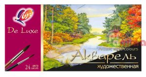 Акварелни бои Луч, 24 цвята